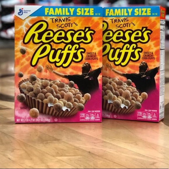 Travis Scott Reese Puffs - Picture 1 of 1